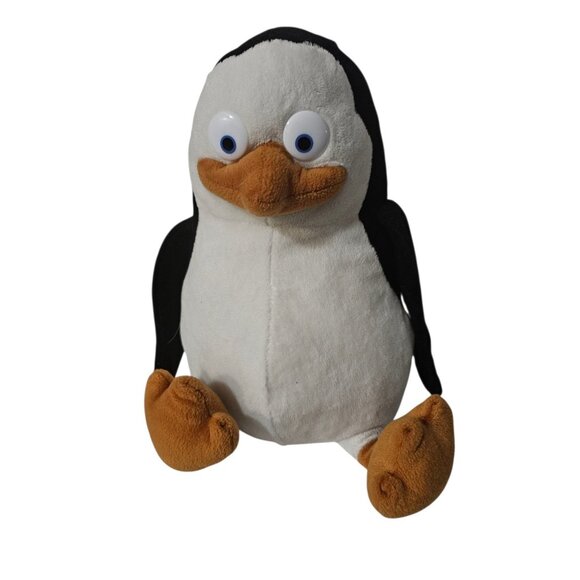 Russ DreamWorks MADAGASCAR PRIVATE THE PENGUIN PLUSH 2005 12" Stuffed Toy - Picture 1 of 4